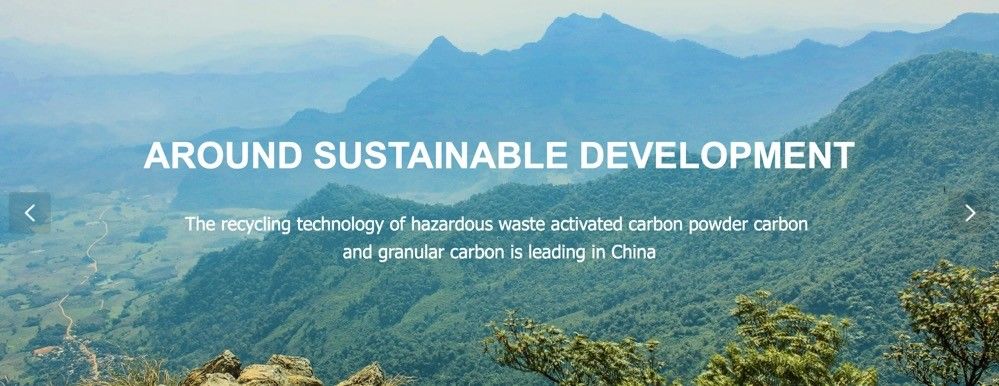 Línea de regeneración de carbono activado de residuos