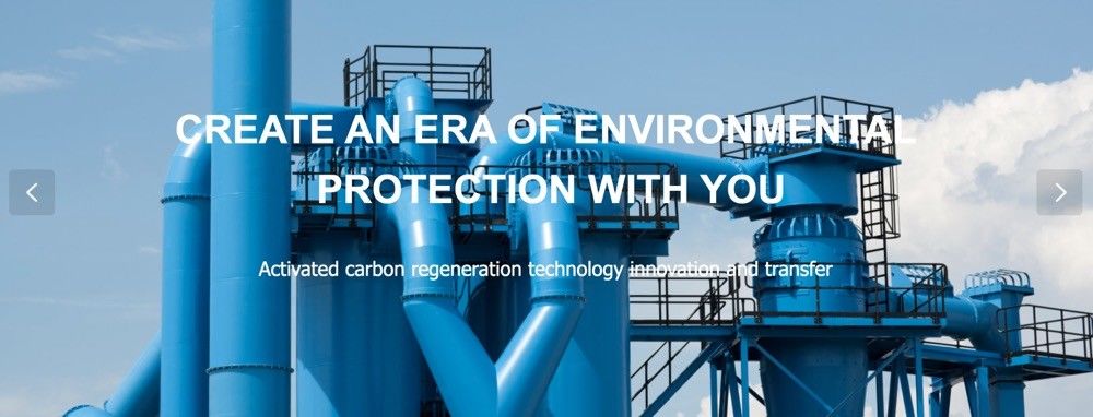 Equipo de regeneración de carbono activado de residuos